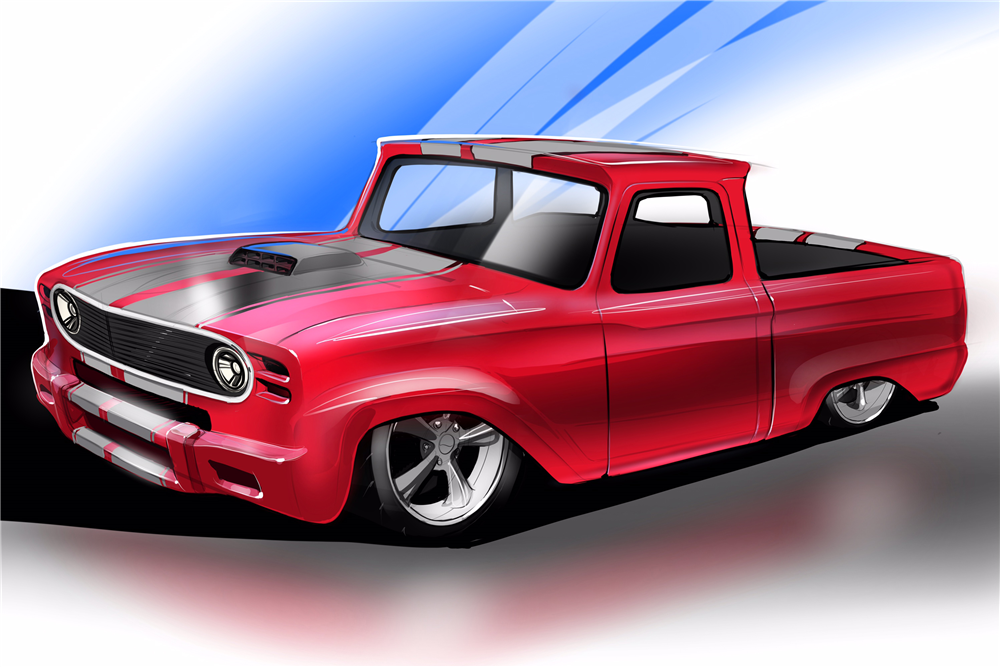 1966 FORD F-100 CUSTOM PICKUP