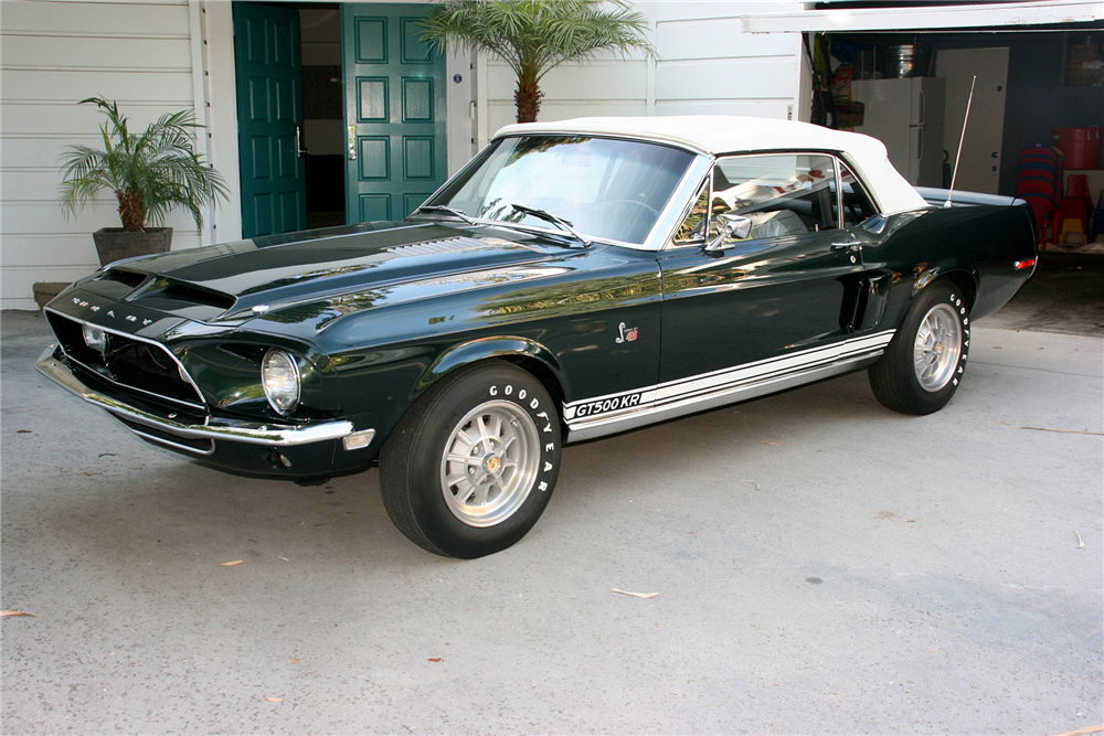 1968 SHELBY GT500 KR CONVERTIBLE