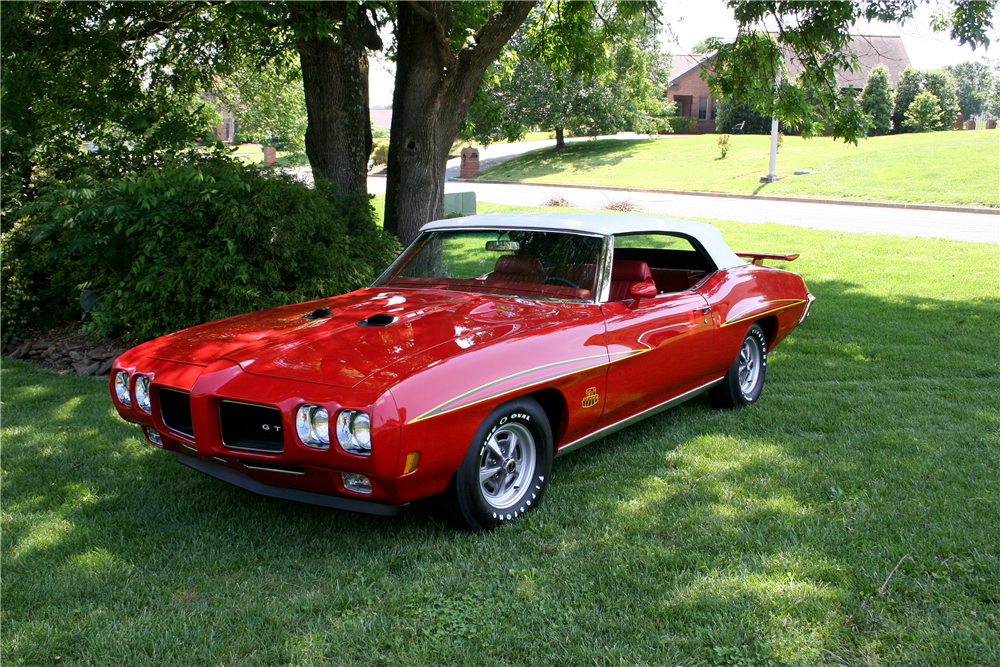 1970 PONTIAC GTO JUDGE CONVERTIBLE