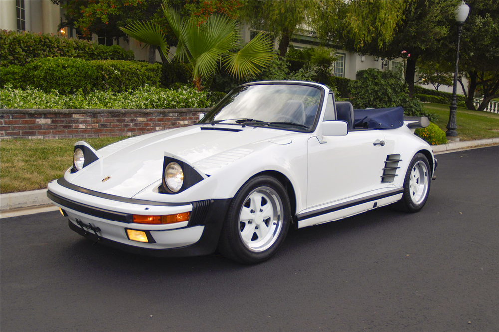 1989 PORSCHE 911 TURBO SLANT NOSE CABRIOLET