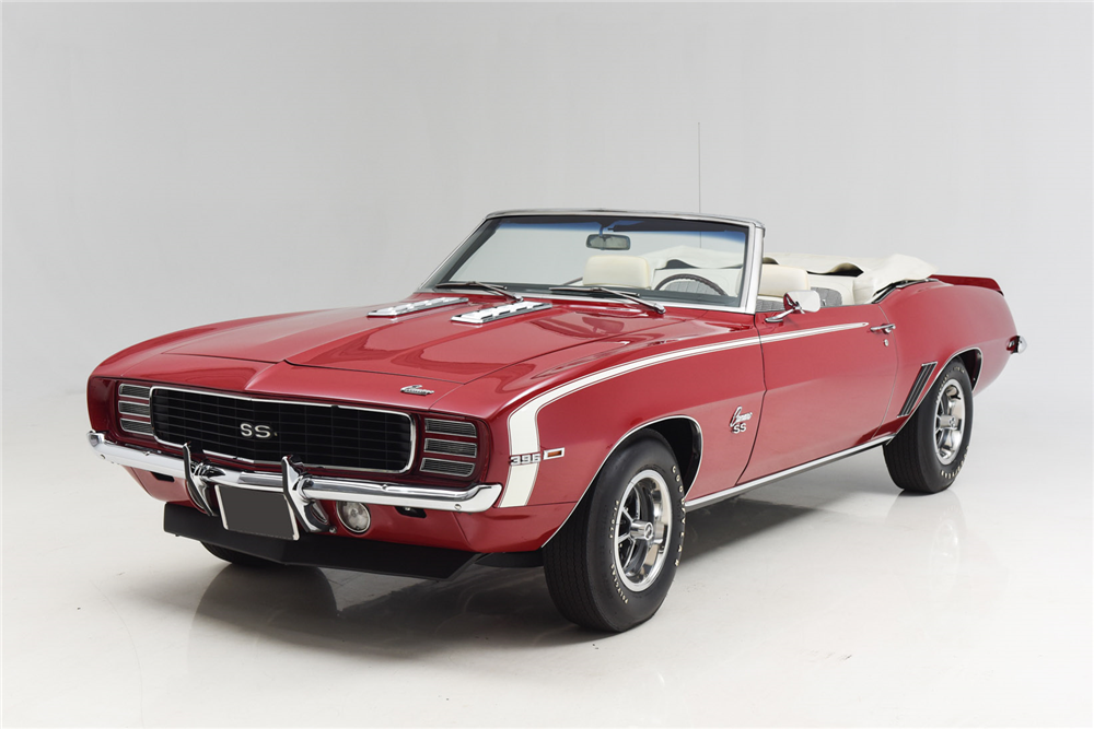 1969 CHEVROLET CAMARO SS CONVERTIBLE