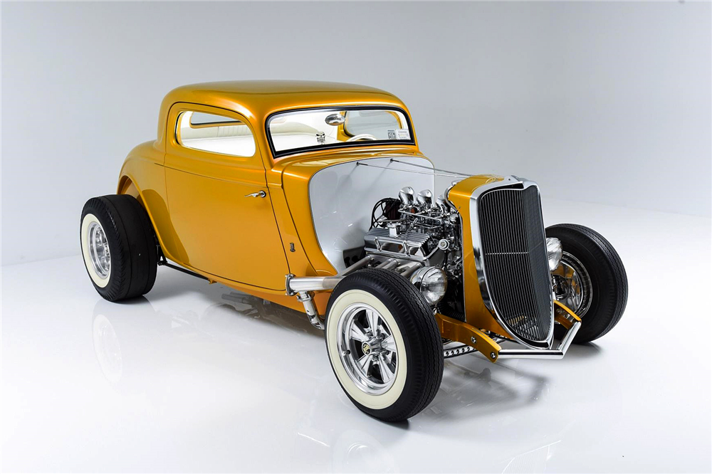 1933 FORD 3-WINDOW RICK DORE CUSTOM COUPE