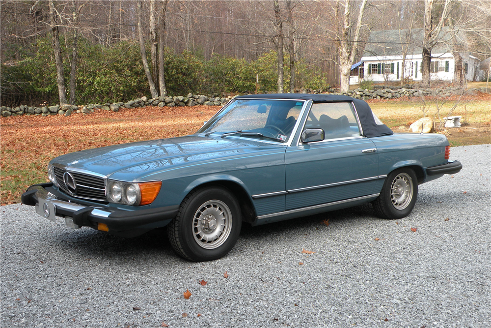 1978 MERCEDES-BENZ 450SL CONVERTIBLE