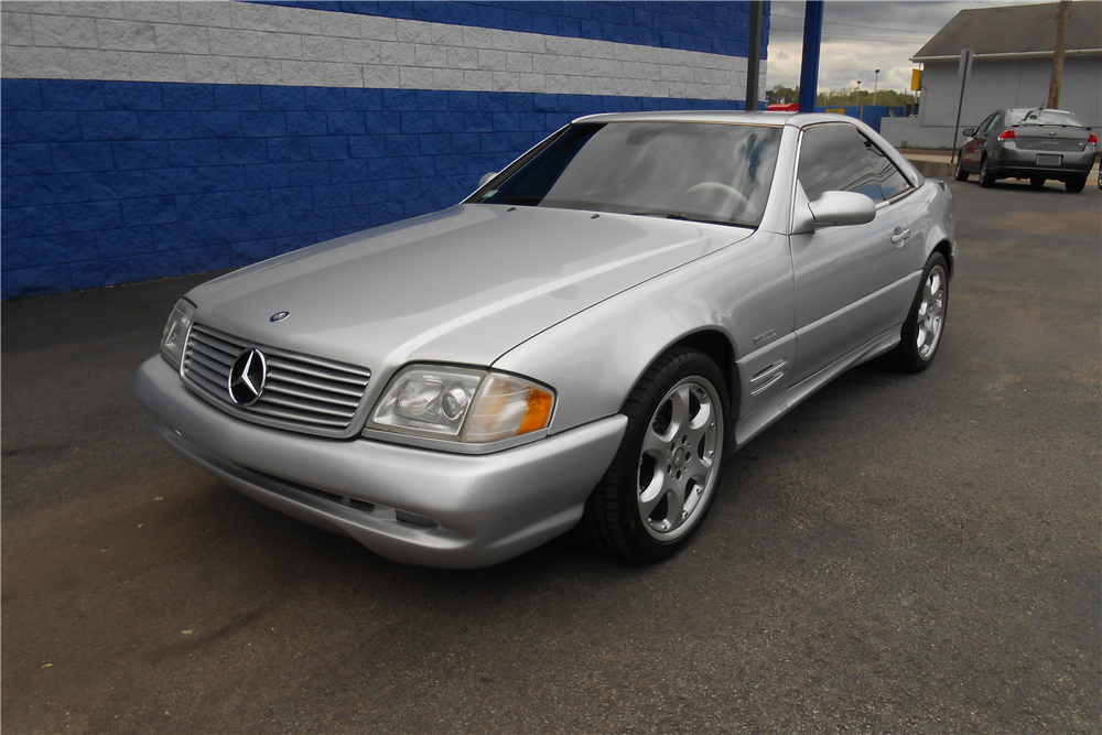 2002 MERCEDES-BENZ SL500 CONVERTIBLE