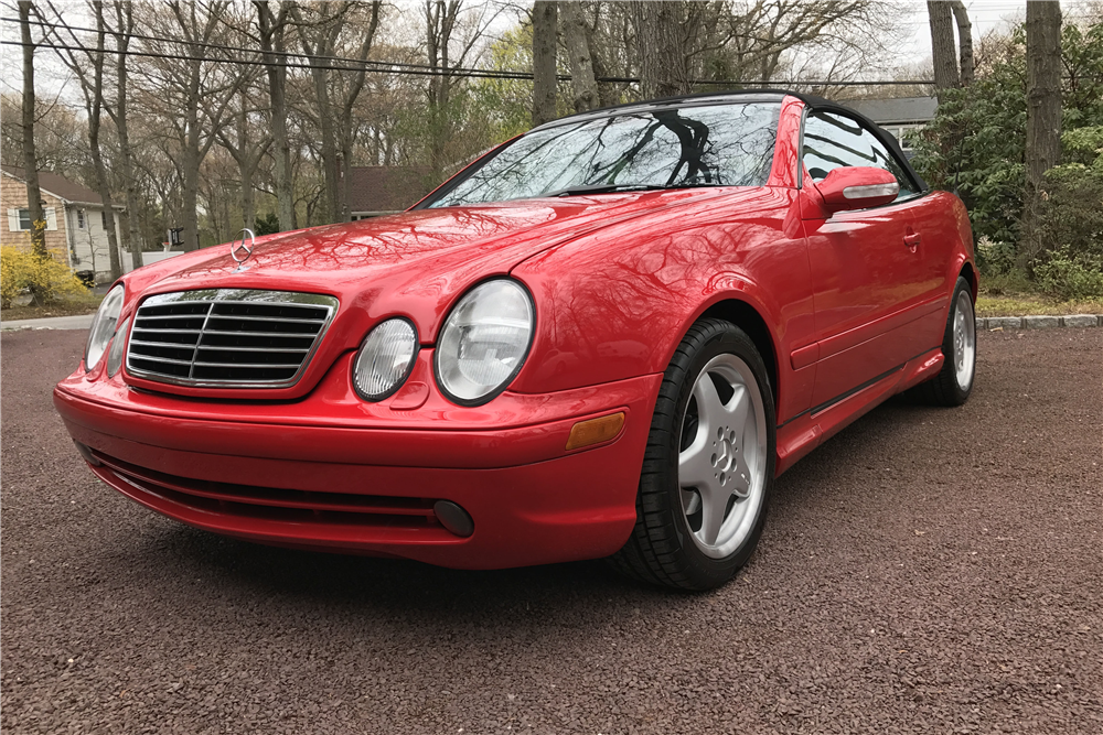 2001 MERCEDES-BENZ CLK430 CONVERTIBLE