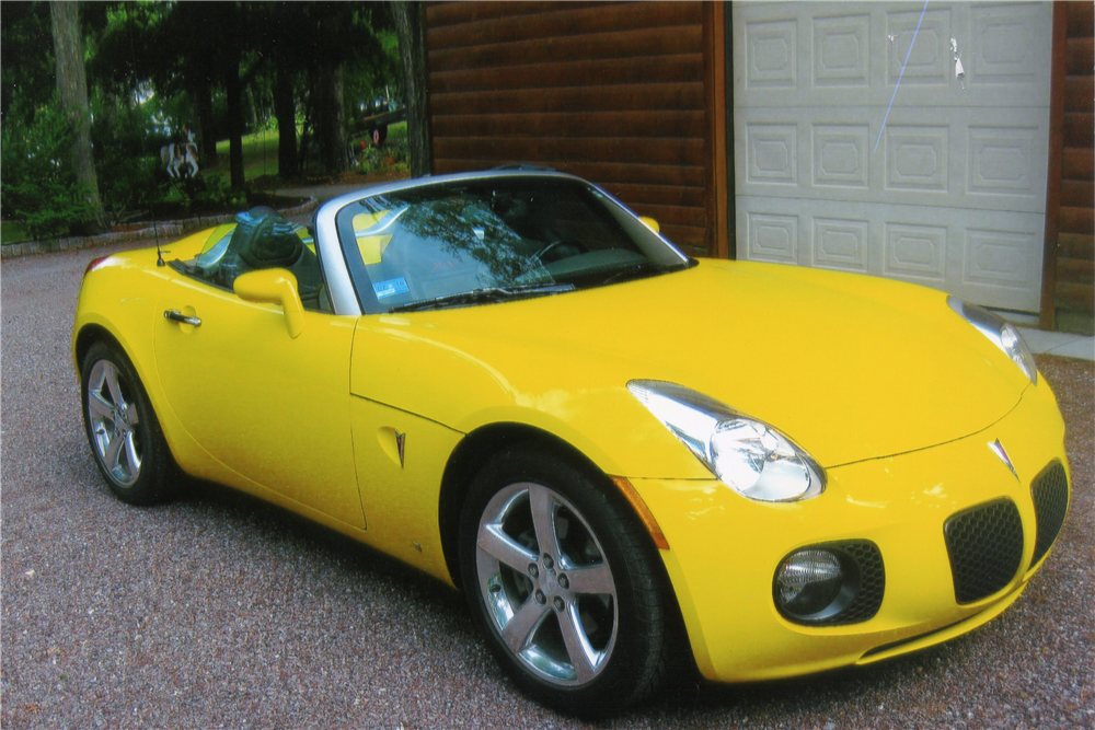 2007 PONTIAC SOLSTICE GXP CONVERTIBLE