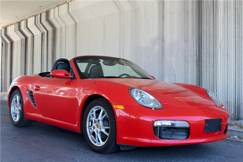 2007 PORSCHE BOXSTER CONVERTIBLE