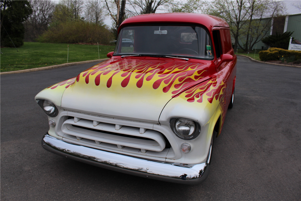 1957 CHEVROLET CUSTOM PANEL TRUCK