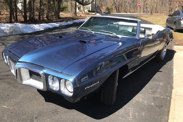 1969 PONTIAC FIREBIRD CUSTOM CONVERTIBLE