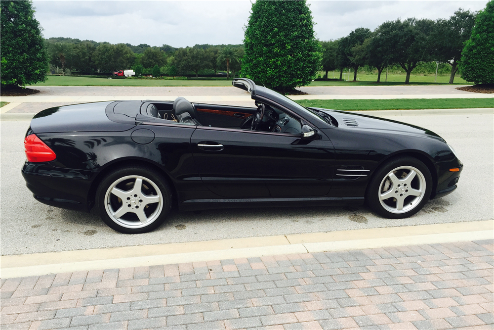 2003 MERCEDES-BENZ SL500 CONVERTIBLE