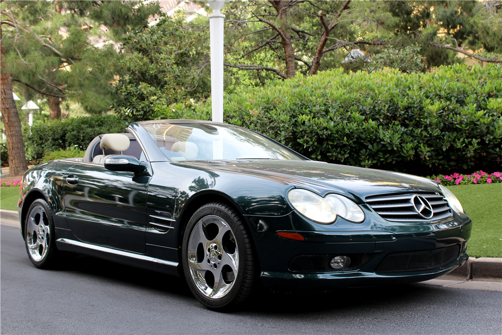 2005 MERCEDES-BENZ SL500 CONVERTIBLE