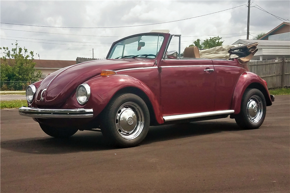 1972 VOLKSWAGEN SUPER BEETLE CONVERTIBLE