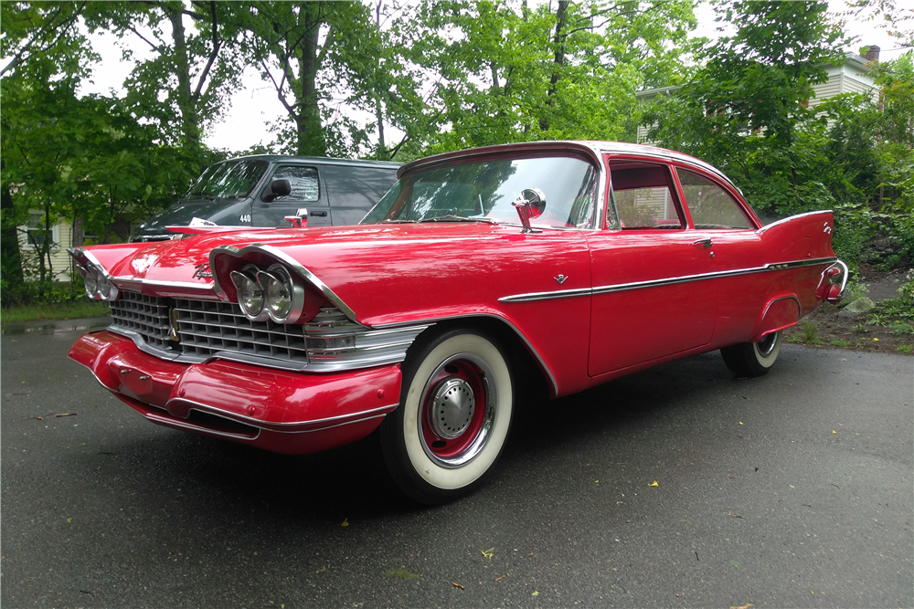 1959 PLYMOUTH SAVOY CUSTOM SEDAN