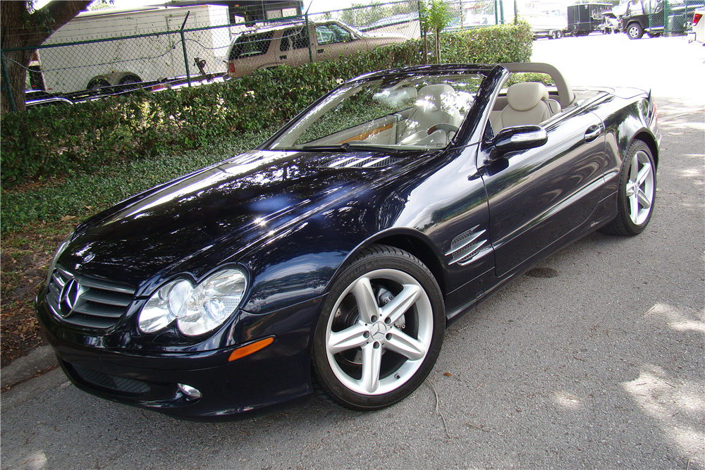 2006 MERCEDES-BENZ SL500 CONVERTIBLE