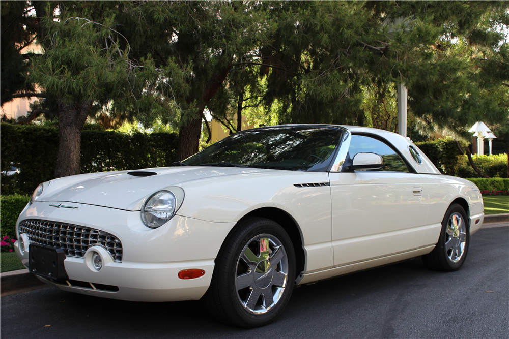 2002 FORD THUNDERBIRD CONVERTIBLE