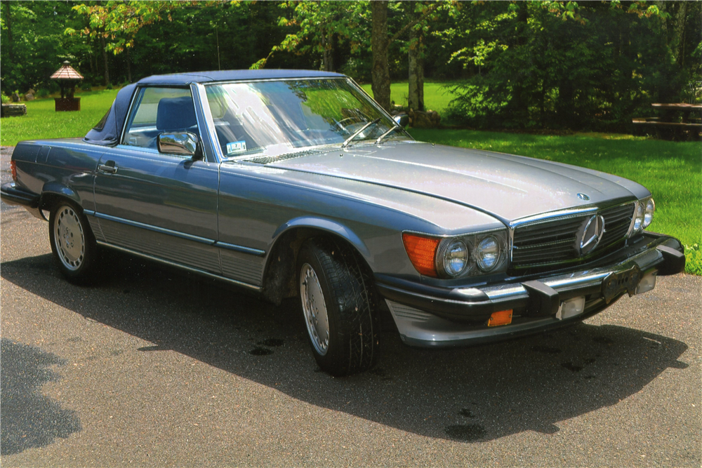 1987 MERCEDES-BENZ SL560 CONVERTIBLE