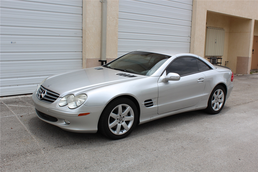 2003 MERCEDES-BENZ SL500 CONVERTIBLE