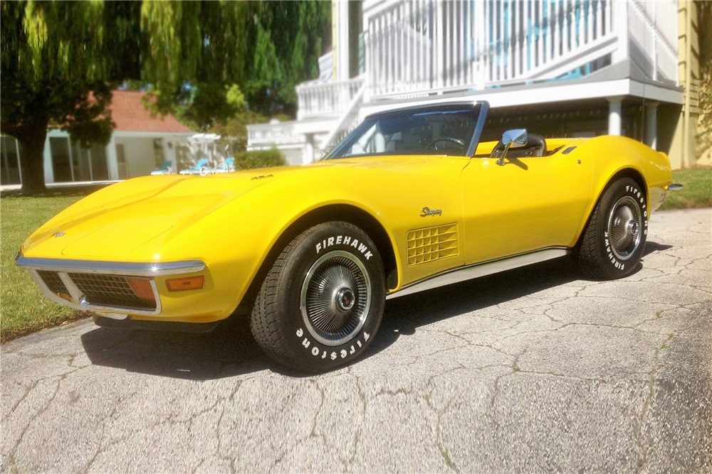 1972 CHEVROLET CORVETTE 454/270 CONVERTIBLE