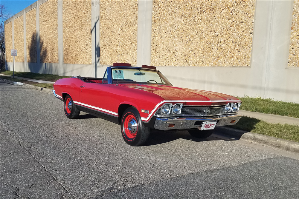 1968 CHEVROLET CHEVELLE SS 396 CONVERTIBLE