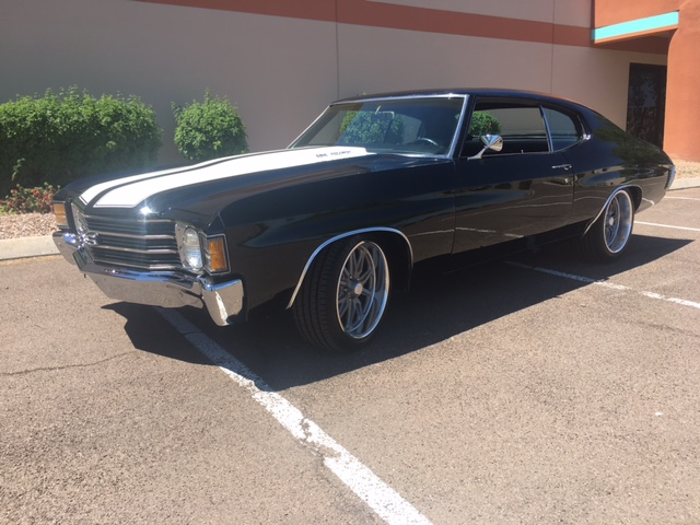 1972 CHEVROLET CHEVELLE CUSTOM COUPE