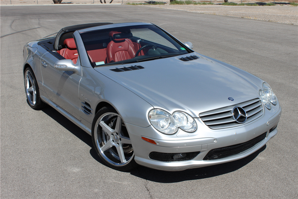 2003 MERCEDES-BENZ SL55 AMG CONVERTIBLE