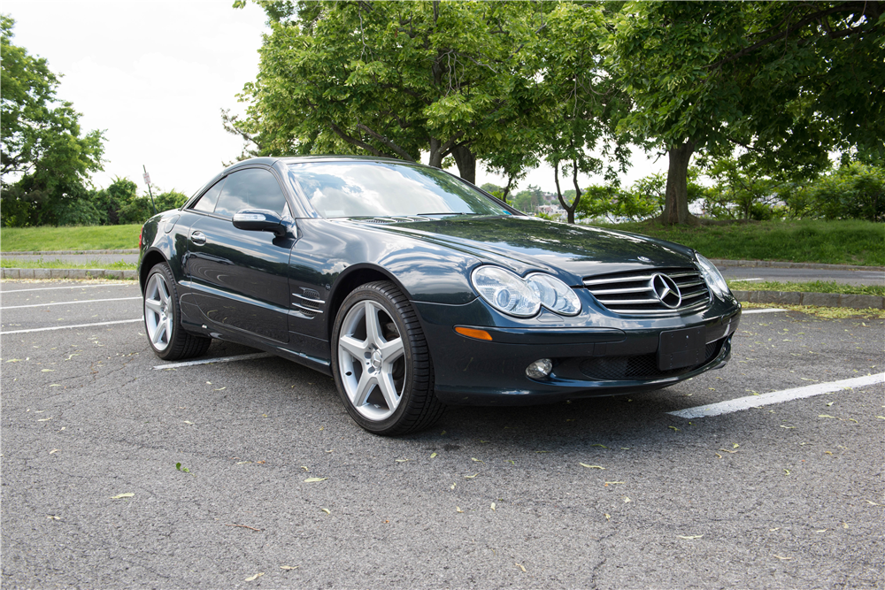 2005 MERCEDES-BENZ 500SL CONVERTIBLE