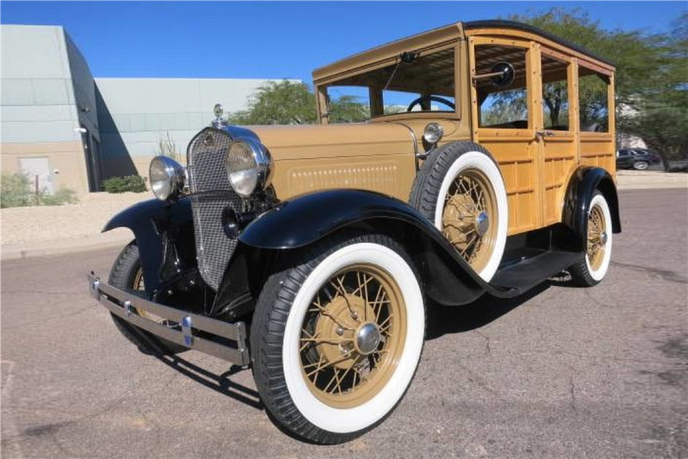 1931 FORD MODEL A WOODY WAGON