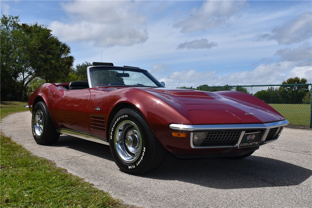 1970 CHEVROLET CORVETTE LT-1 350/370 CONVERTIBLE