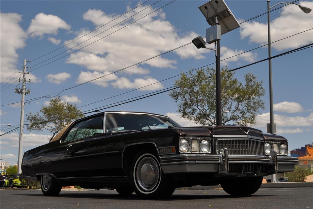 1973 CADILLAC COUPE DE VILLE 2 DOOR COUPE