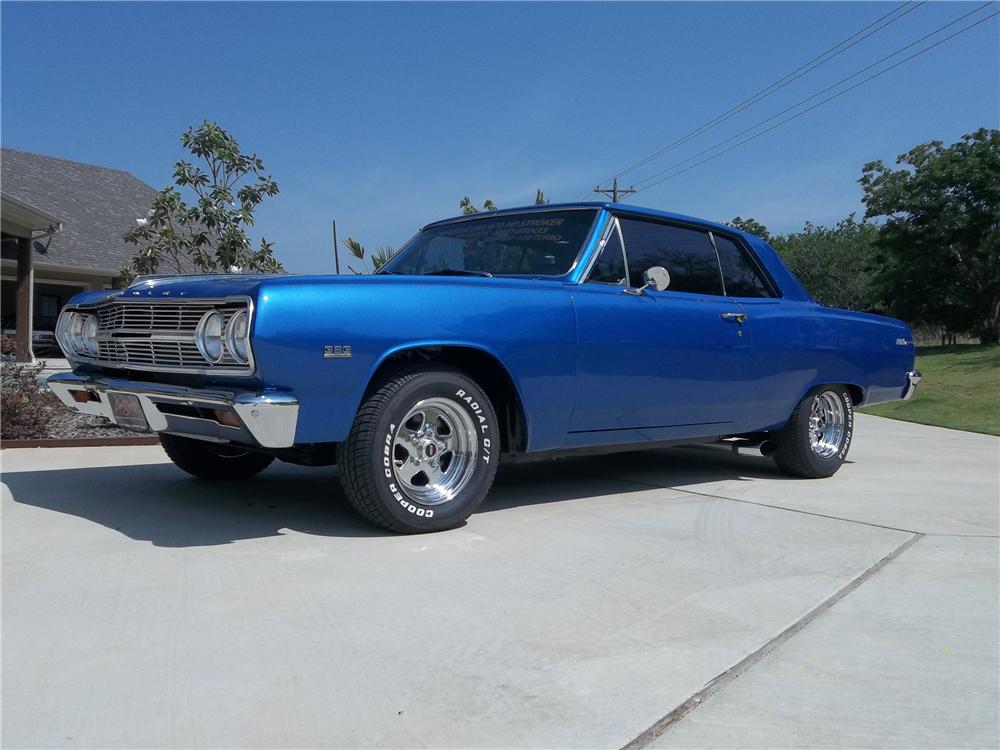 1965 CHEVROLET CHEVELLE CUSTOM 2 DOOR COUPE