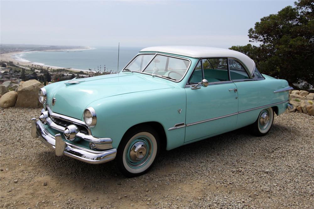 1951 FORD VICTORIA 2 DOOR HARDTOP