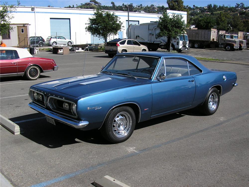 1967 PLYMOUTH BARRACUDA 2 DOOR HARDTOP