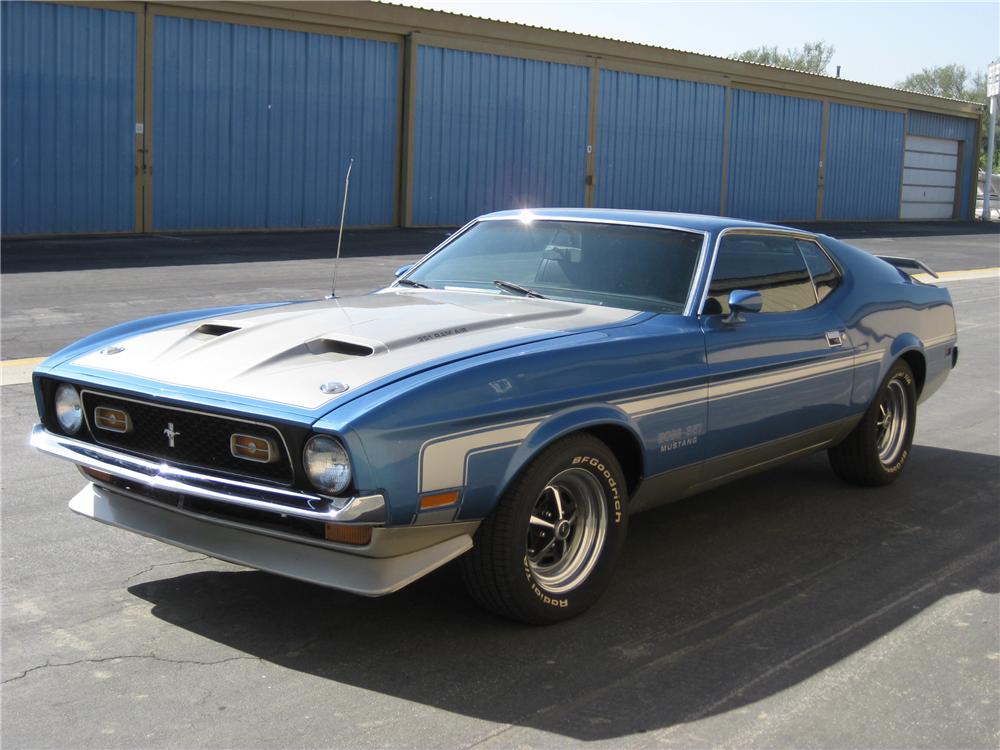 1971 FORD MUSTANG BOSS 351 FASTBACK