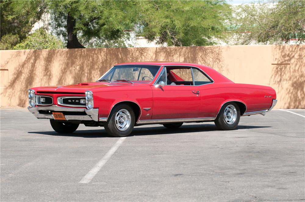 1966 PONTIAC GTO 2 DOOR HARDTOP