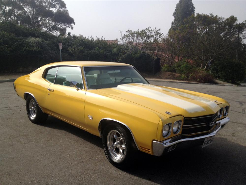 1970 CHEVROLET CHEVELLE CUSTOM COUPE