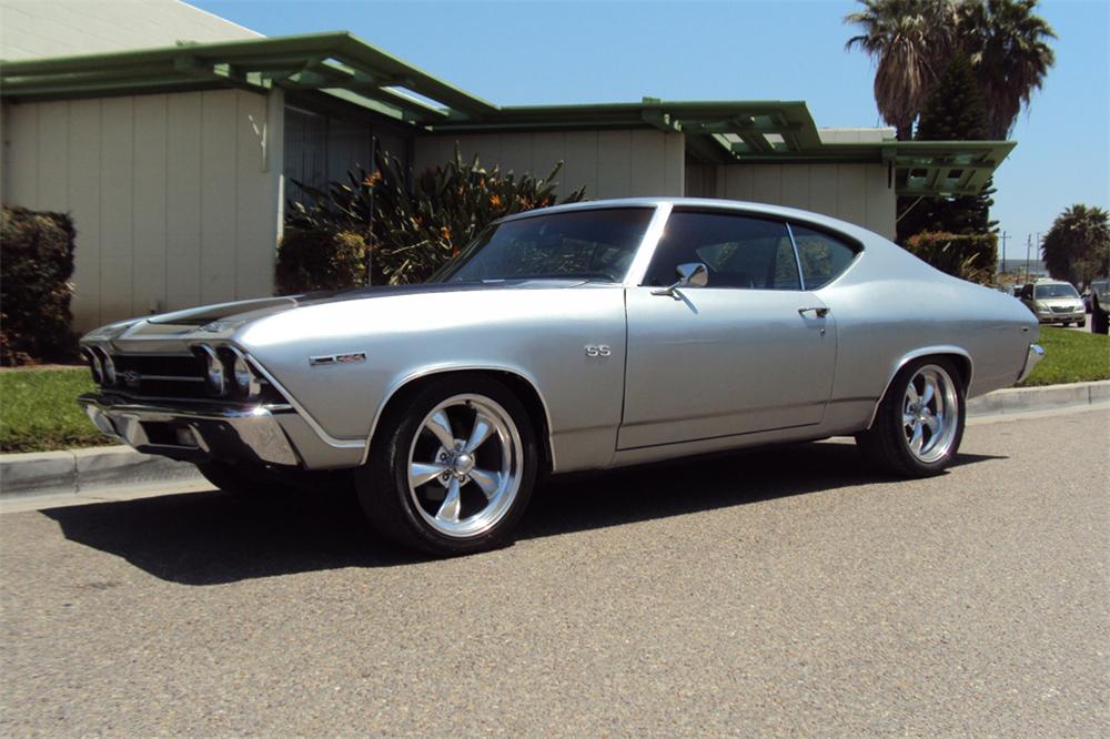 1969 CHEVROLET CHEVELLE CUSTOM 2 DOOR COUPE