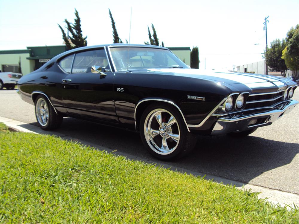 1969 CHEVROLET CHEVELLE CUSTOM 2 DOOR COUPE