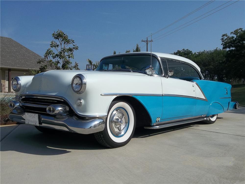 1954 OLDSMOBILE 98 CUSTOM 2 DOOR HARDTOP