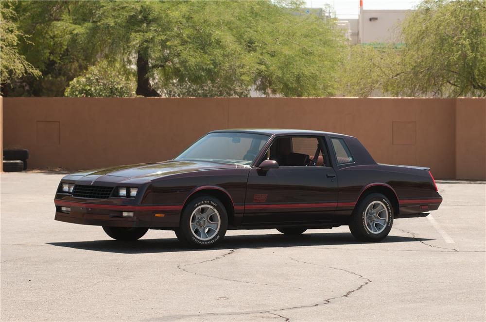 1988 CHEVROLET MONTE CARLO SS 2 DOOR HARDTOP