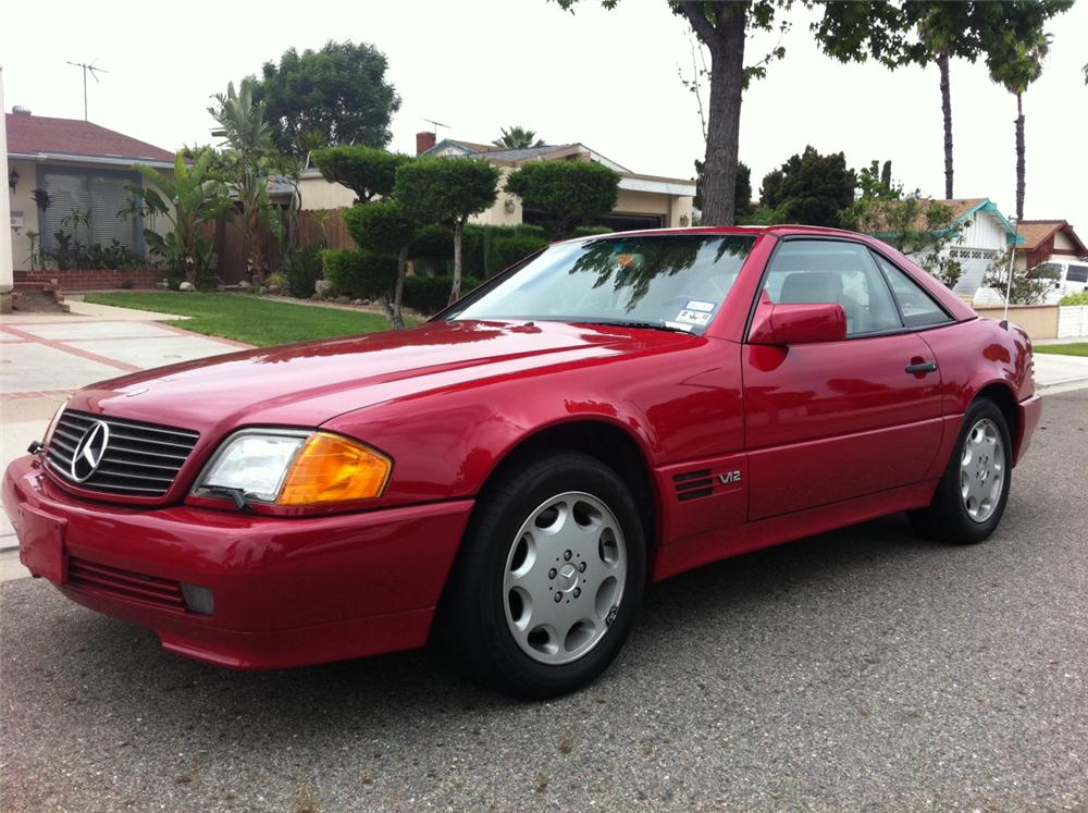 1994 MERCEDES-BENZ SL600 CONVERTIBLE