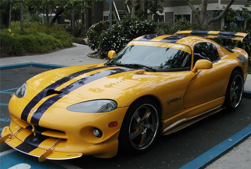 2001 DODGE VIPER GTS CUSTOM 2 DOOR COUPE