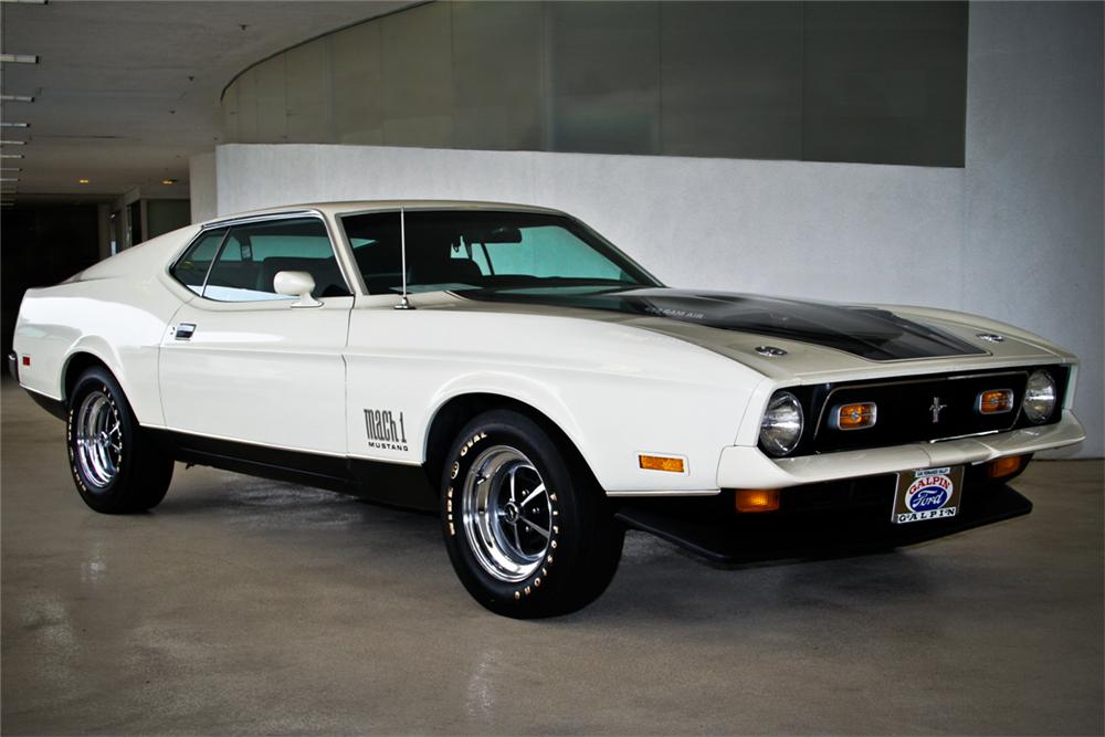 1971 FORD MUSTANG MACH 1 FASTBACK