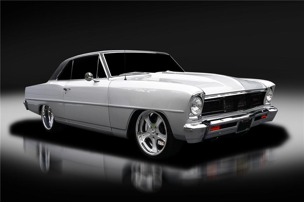 1966 CHEVROLET CHEVY II NOVA CUSTOM 2 DOOR COUPE