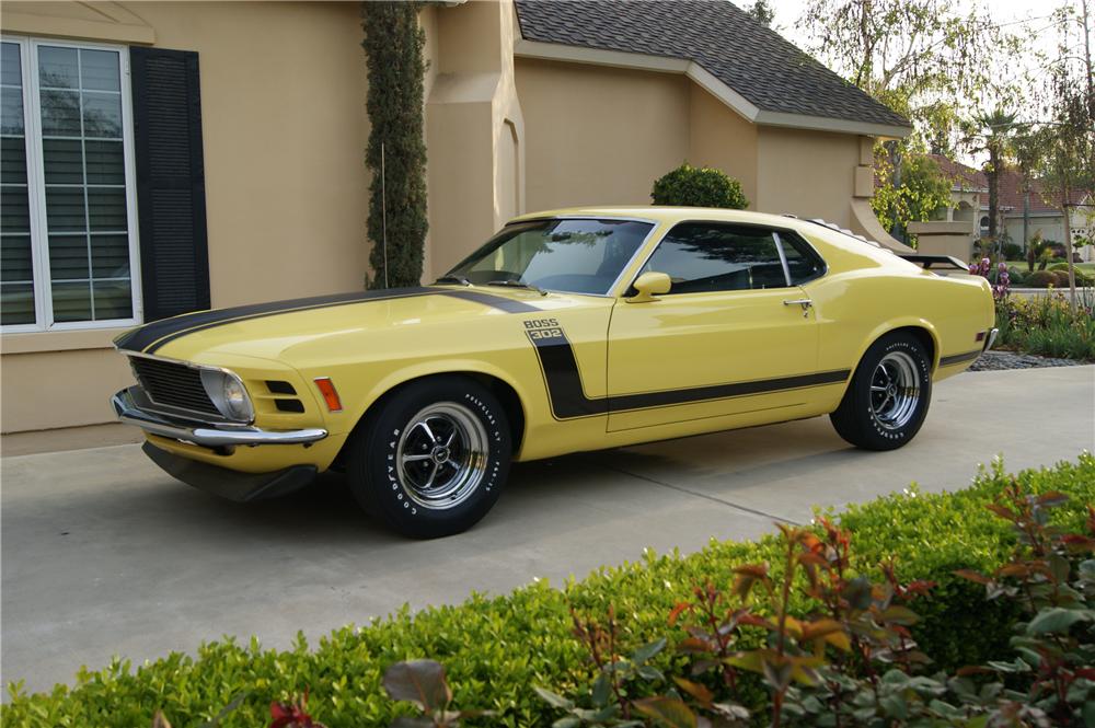 1970 FORD MUSTANG BOSS 302 FASTBACK