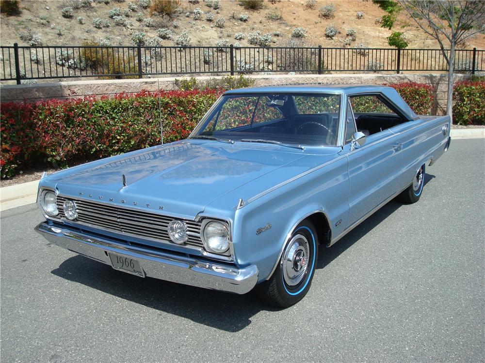 1966 PLYMOUTH HEMI SATELLITE 2 DOOR HARDTOP