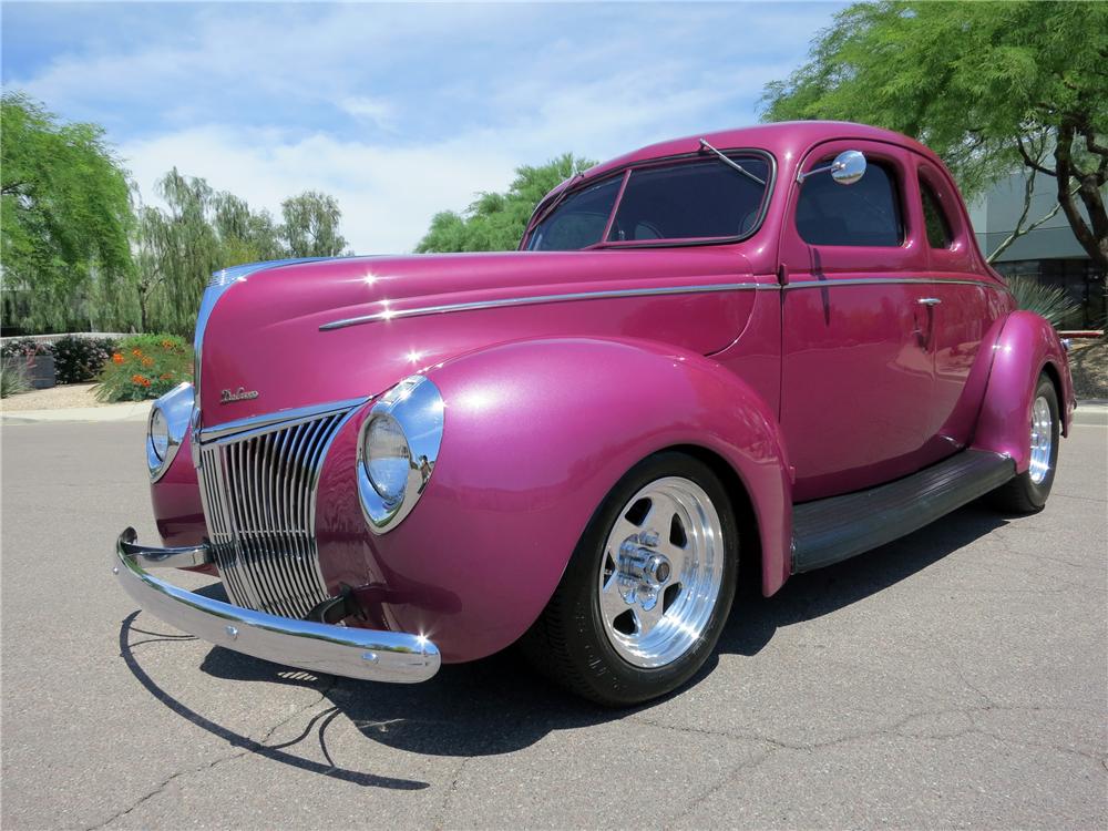 1939 FORD DELUXE CUSTOM 2 DOOR COUPE