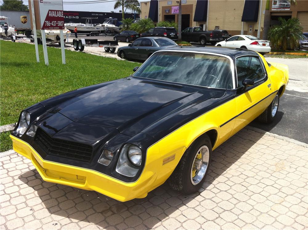 1978 CHEVROLET CAMARO RS 2 DOOR COUPE