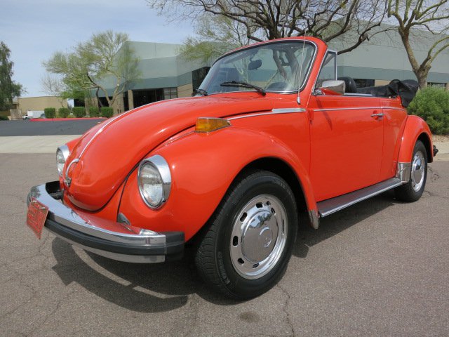 1978 VOLKSWAGEN SUPER BEETLE CONVERTIBLE