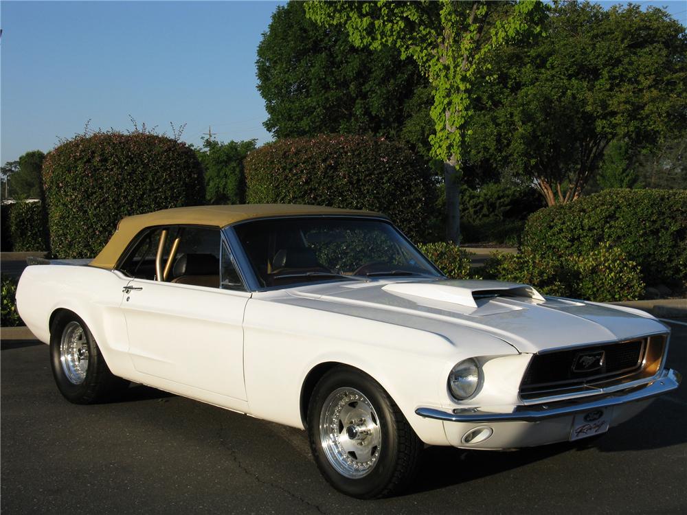 1968 FORD MUSTANG CUSTOM CONVERTIBLE