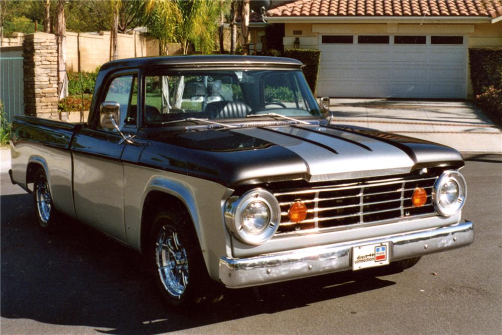 1967 DODGE D-100 CUSTOM PICKUP